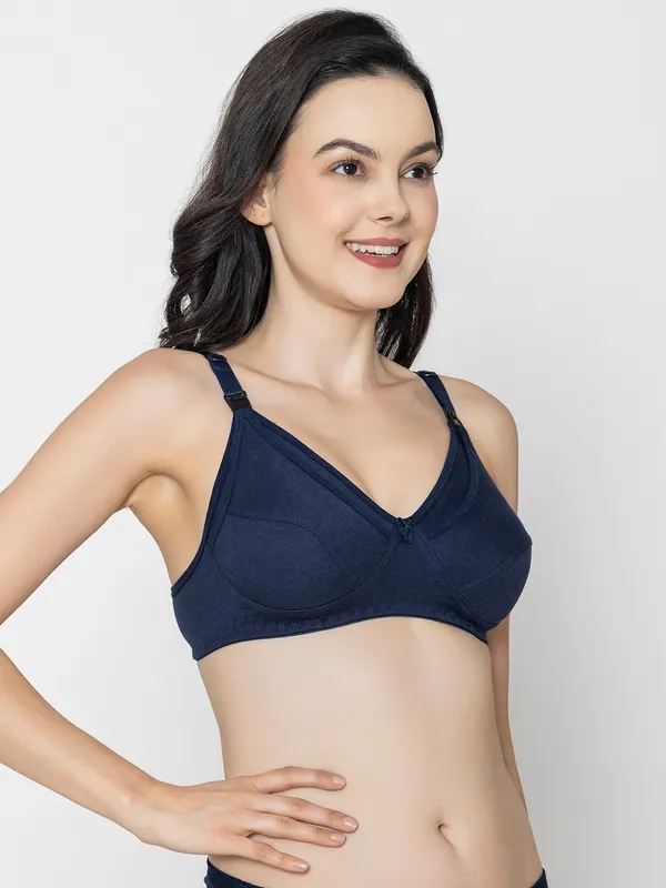 Navy_Premium_Cotton_Full_Coverage_Nursing_Bra_For_Women