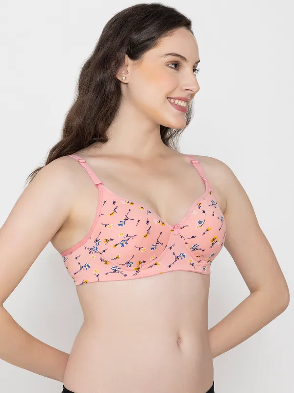 Pink_Premium_Cotton_Floral_Print_Bra_For_Women