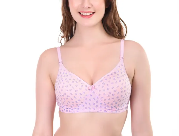 Pink_Premium_Cotton_Star_Print_Full_Coverage_Bra_For_Women