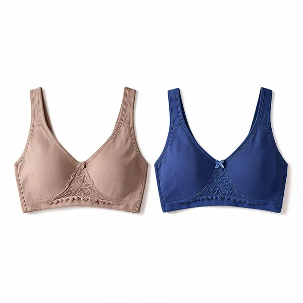 Beige_And_Blue_Premium_Cotton_Lace_Detail_Bra_Set_For_Women_Pack_Of_2
