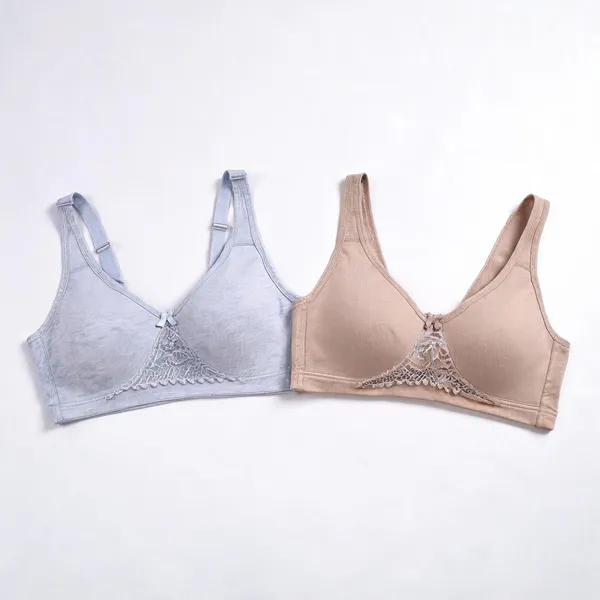 Blue_And_Beige_Premium_Cotton_Lace_Detail_Bra_For_Women