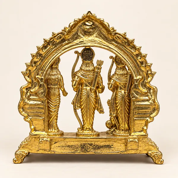 Ram_Darbar_Brass_Idol_Set,_Gold_Finish