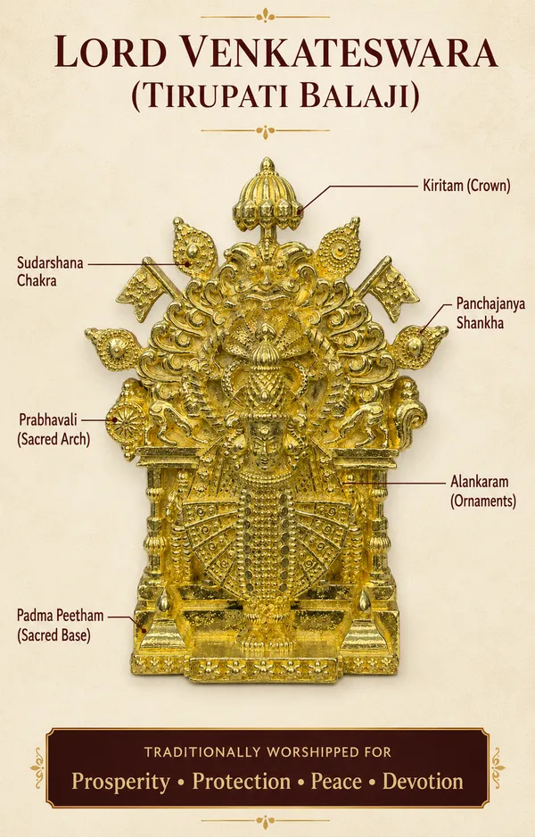 Maha_Lakshmi_Brass_Idol,_Gold_Finish