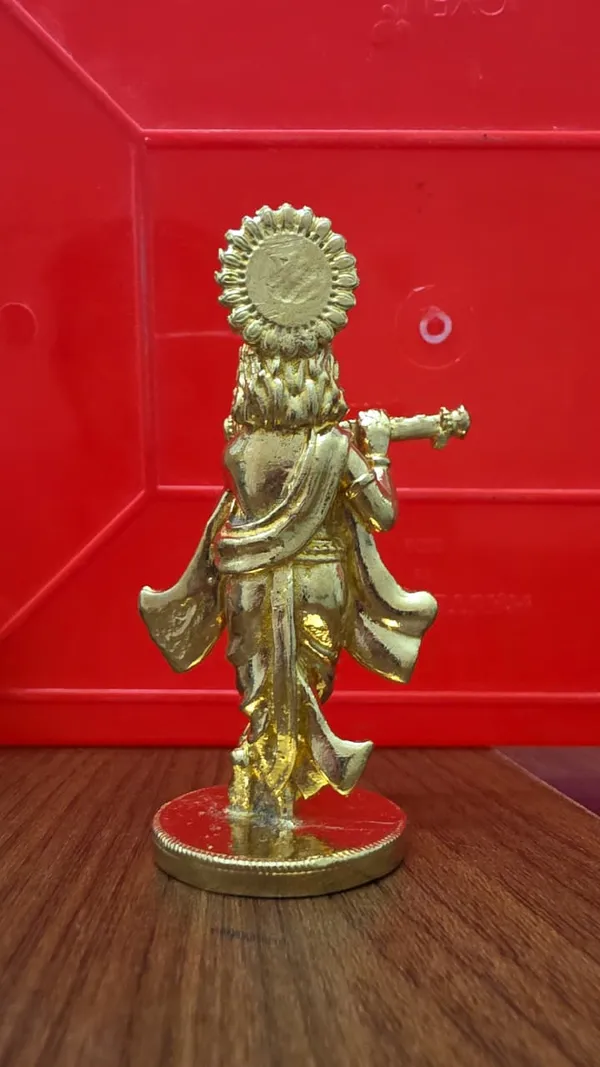 Devotional_Krishna_Brass_Idol,_Gold_Finish