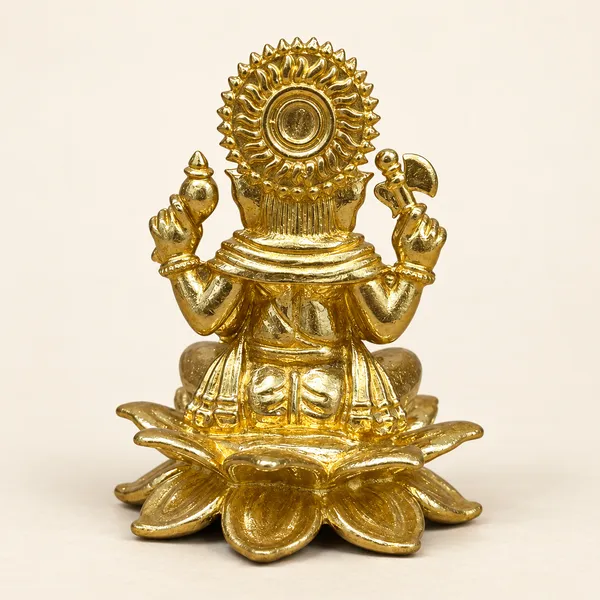 Brass_Ganesha_Idol_with_Lotus_Pedestal,_Gold_Finish