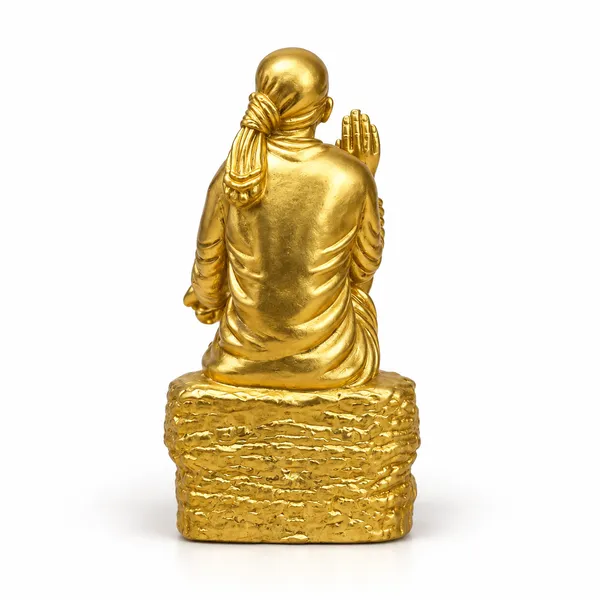 Sai_Baba_Brass_Idol,_Gold_Finish