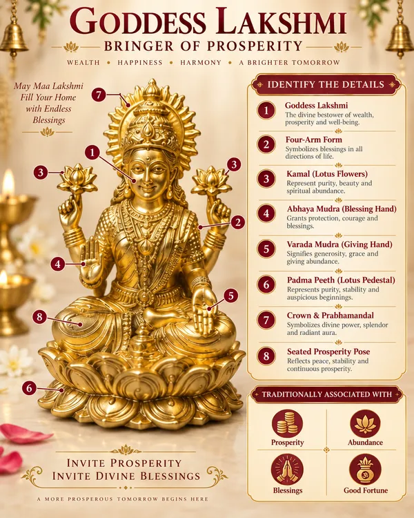 Classic_Brass_Lakshmi_Idol,_Gold_Finish