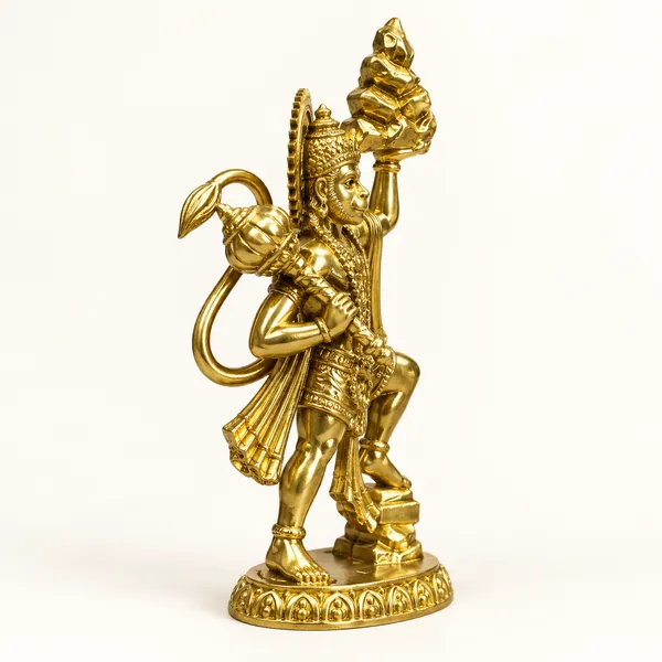 Lord_Hanuman_Brass_Idol,_Gold_Finish
