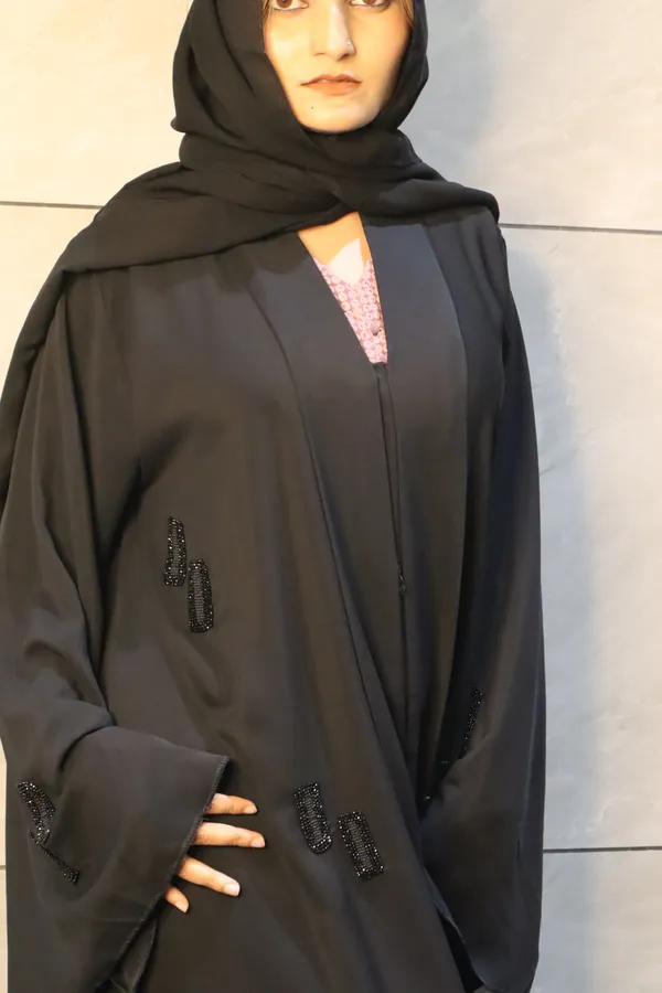 Black_China_Nida_Abaya_With_Scarf_For_Women