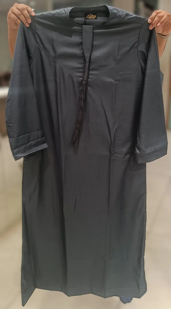 Grey_Imported_Vietnam_Fabric_Thobe_For_Men