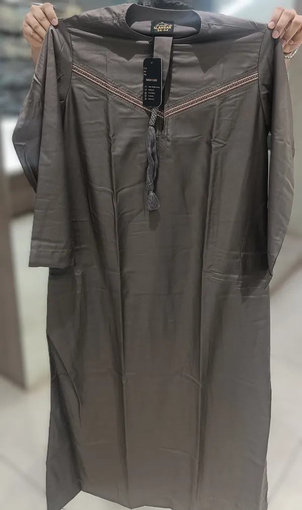 Grey_Vietnam_Fabric_Thobe_For_Men