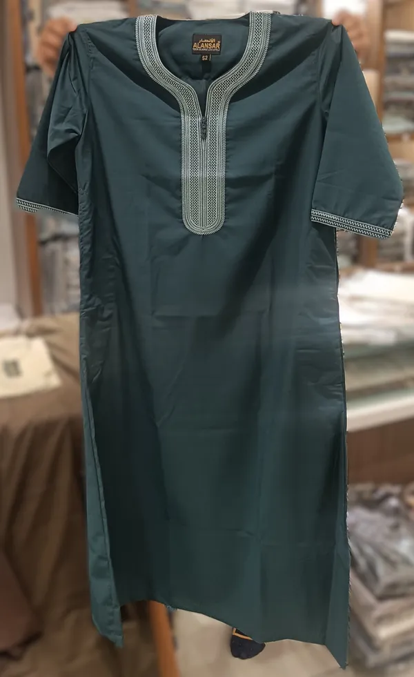 Blue_Spun_Imported_Fabric_Thobe_For_Men