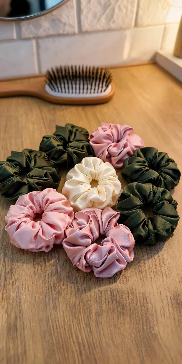 Hurrtale_Multicolour_Velvet_Scrunchies_For_Women_-_Pack_Of_6