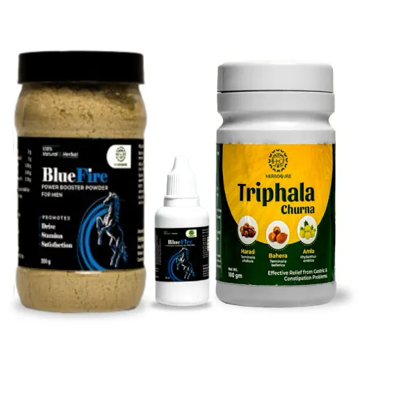 Blue_Fire_Combo_Pack_Ayurvedic_Oil_Power_Powder_Triphala