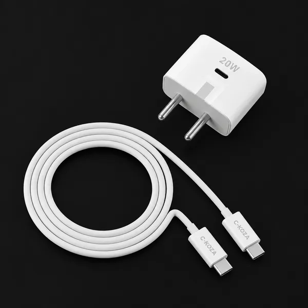 C-Koza_U-810_20W_Charger_With_C_To_C_Cable