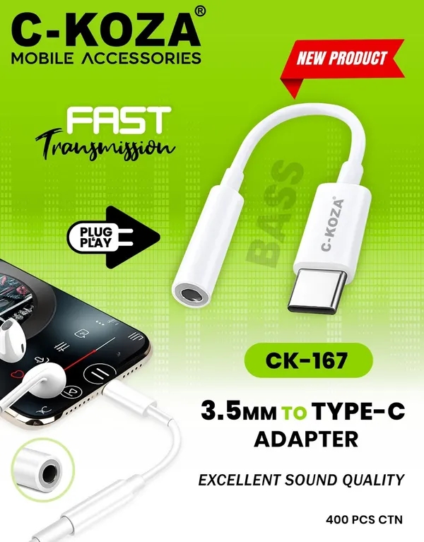 C-Koza_CK-167_3.5mm_To_Type-C_Audio_Adapter