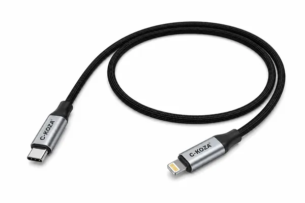 C-KOZA_30W_Type-C_To_Lightning_Braided_Cable