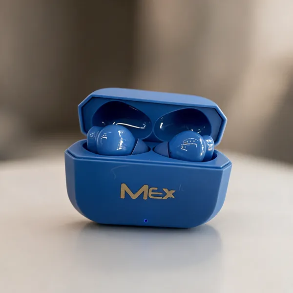 Mex_Blue_Earbuds_With_Charging_Case