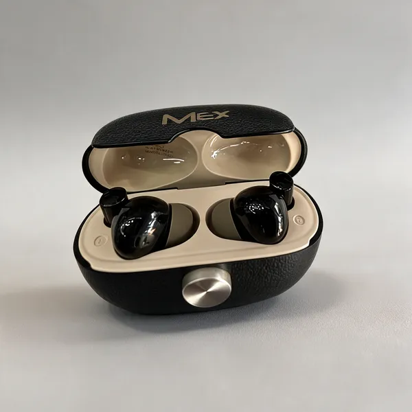 MEX_Black_Earbuds_With_Charging_Case