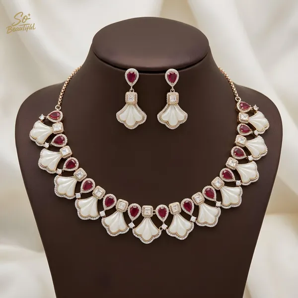 Brass_And_Gold_Plated_Necklace_Set_For_Women