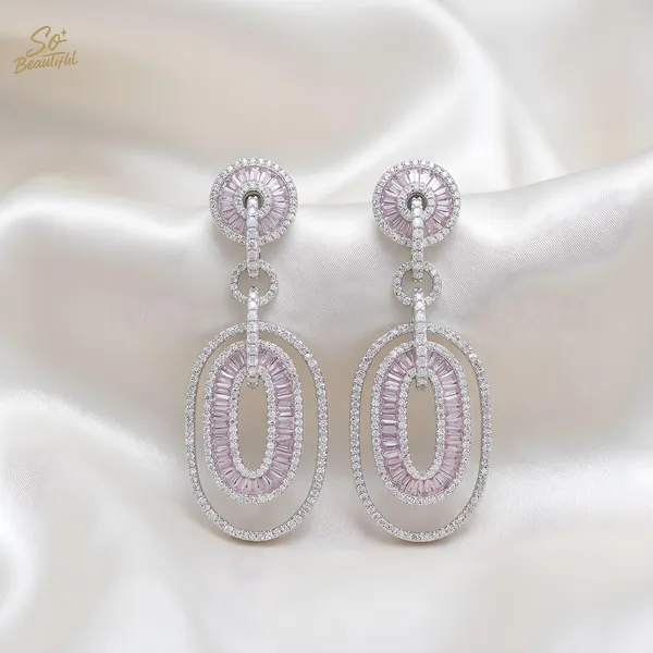 Silver_Brass_And_Silver_Plated_Drop_Earrings_For_Women
