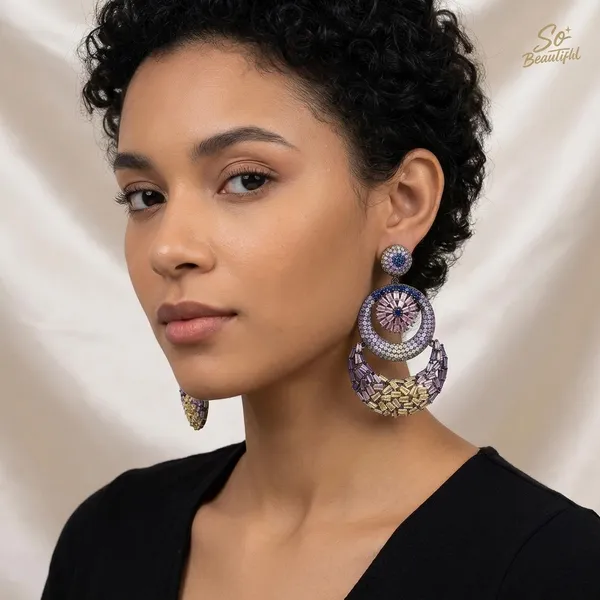 Multicolor_Brass_And_Gold_Plated_Drop_Earrings_For_Women