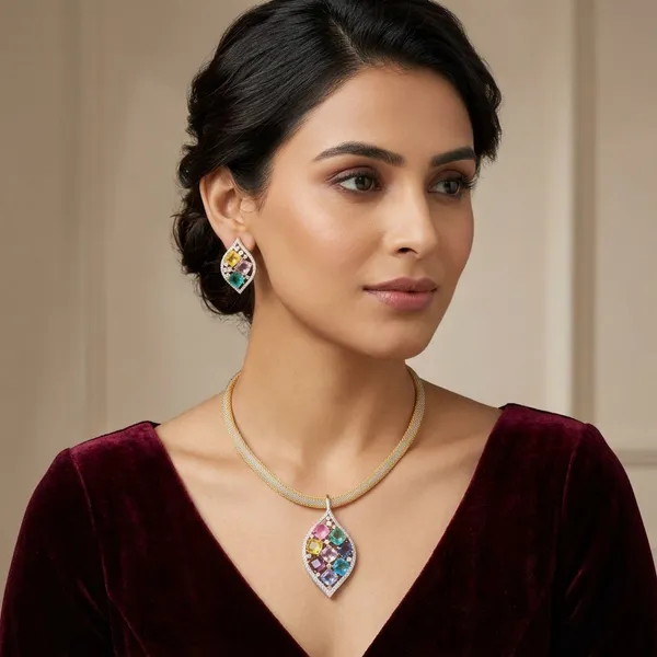 Brass_And_Gold_Plated_Necklace_Set_For_Women