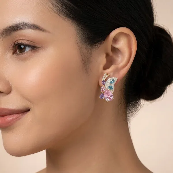 Multicolor_Brass_And_Gold_Plated_Drop_Earrings_For_Women