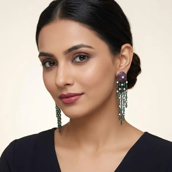Multicolor_Brass_And_Gold_Plated_Dangle_Earrings_For_Women