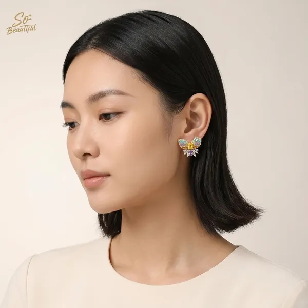 Multicolor_Brass_And_Gold_Plated_Earrings_For_Women