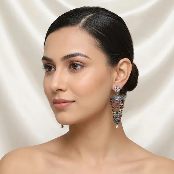 Multicolor_Brass_And_Gold_Plated_Drop_Earrings_For_Women