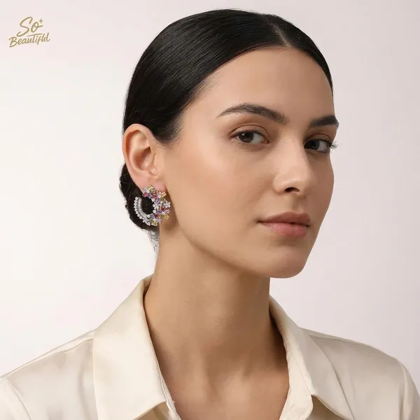 Multicolor_Brass_And_Gold_Plated_Drop_Earrings_For_Women