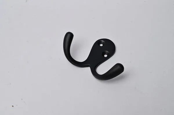 NAVRASS_HARDWARES_Double_Leg_Hook_–_Powder_Coated_Black_–_58gm_Heavy-Duty_Brass_Latch_for_Doors_&_Windows_–_Rust-Resistant_&_Stylish