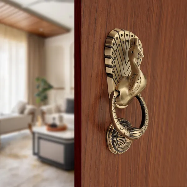 Peacock_Design_Antique_Door_Knocker