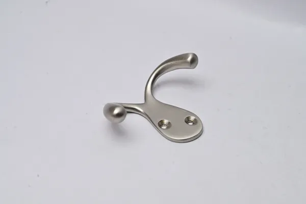 Nickel_Matt_Double_Leg_Wall_Hook