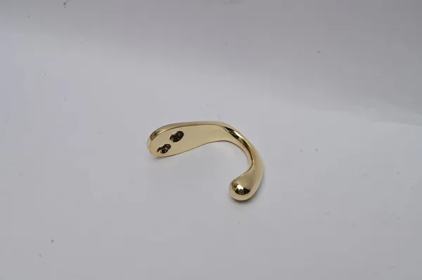 NAVRASS_HARDWARES_Single_Leg_Hook123_–_Lacquered_Brass_–_35gm_Lightweight_Door_&_Window_Latch_–_Durable_Brass_Hook_for_Home_&_Office_Use_