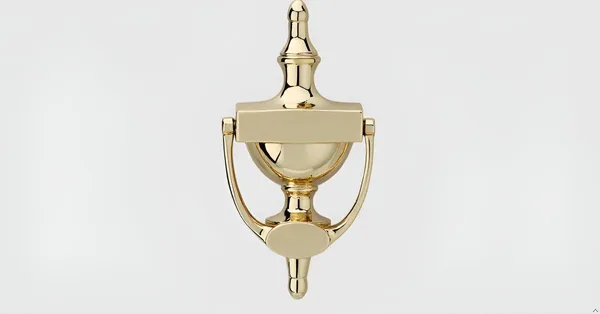 Brass_Door_Knocker_for_Front_Door_–_Lacquered_Finish,_Classic_Design