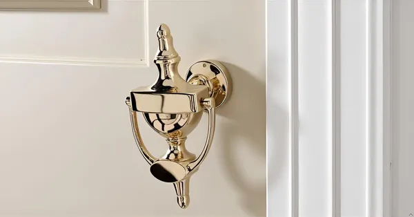 Brass_Door_Knocker_for_Front_Door_–_Lacquered_Finish,_Classic_Design
