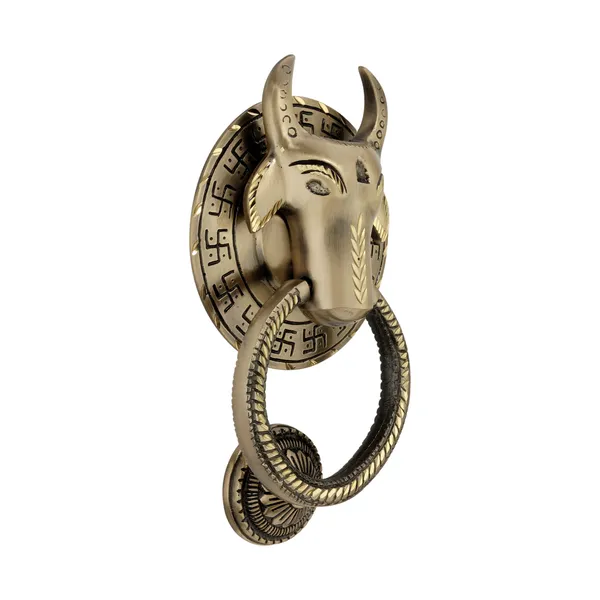 Nandi_Head_Decorative_Antique_Door_Knocker