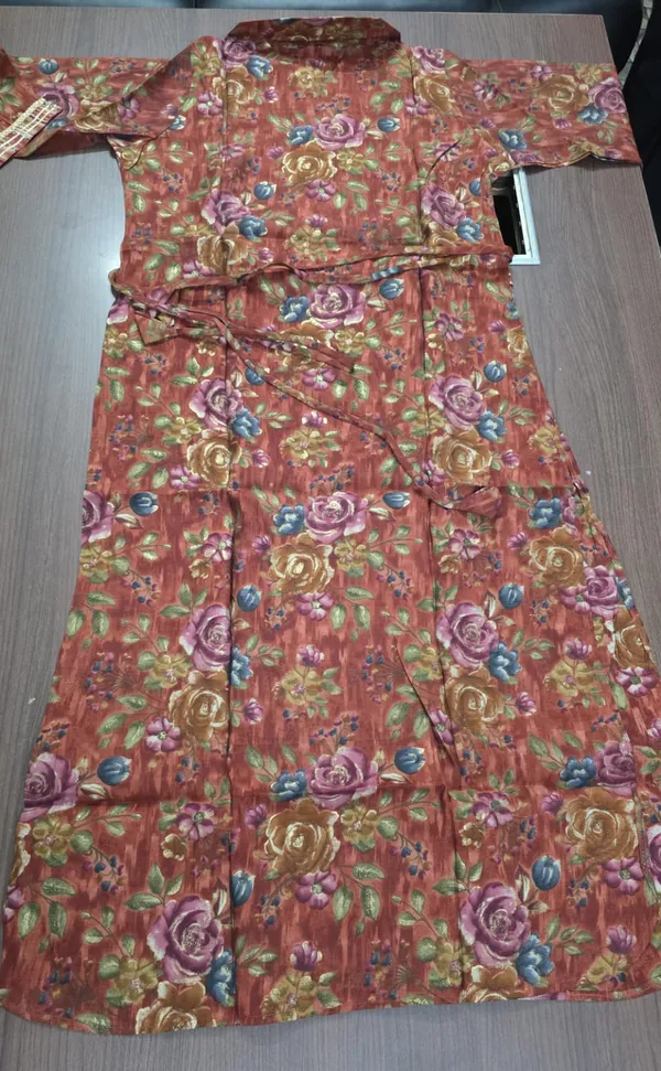Maroon_Floral_Print_Afghani_KURTI_SALWAR_set_for_Women_&_Girls