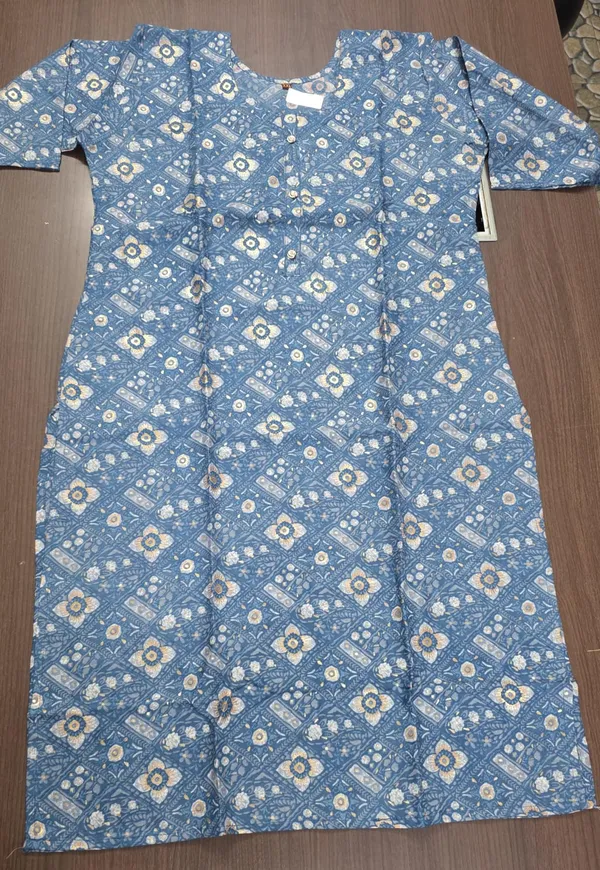 Blue_Printed_Straight_Kurta_Pant_set_for_Women_&_Girls