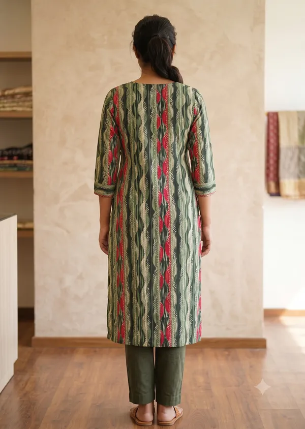 Green_Printed_Straight_Kurta_For_Women_&_Girls