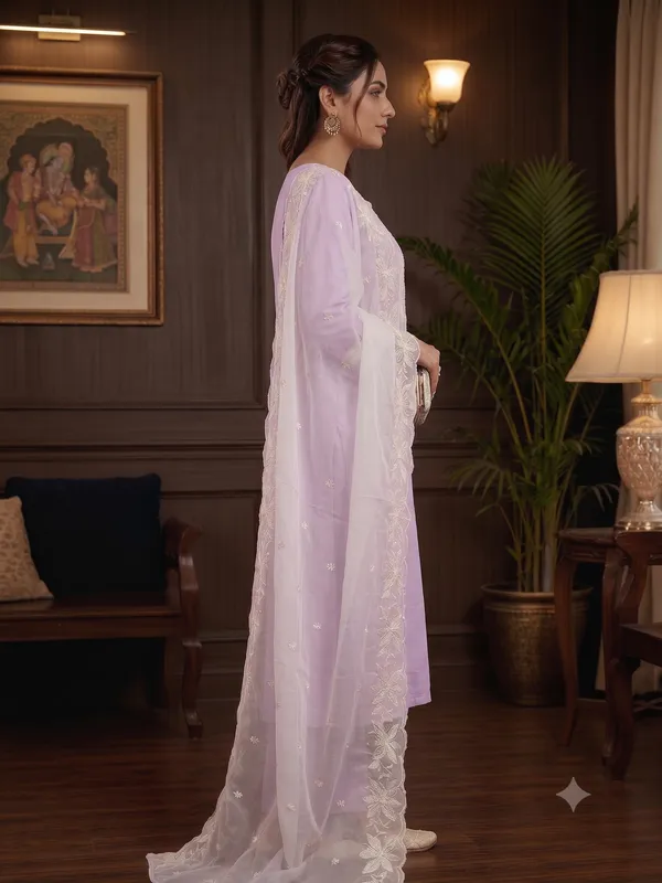 Lavender_Embroidered_Straight_Kurta_Pant_Dupatta_Set_For_Women_&_Girls