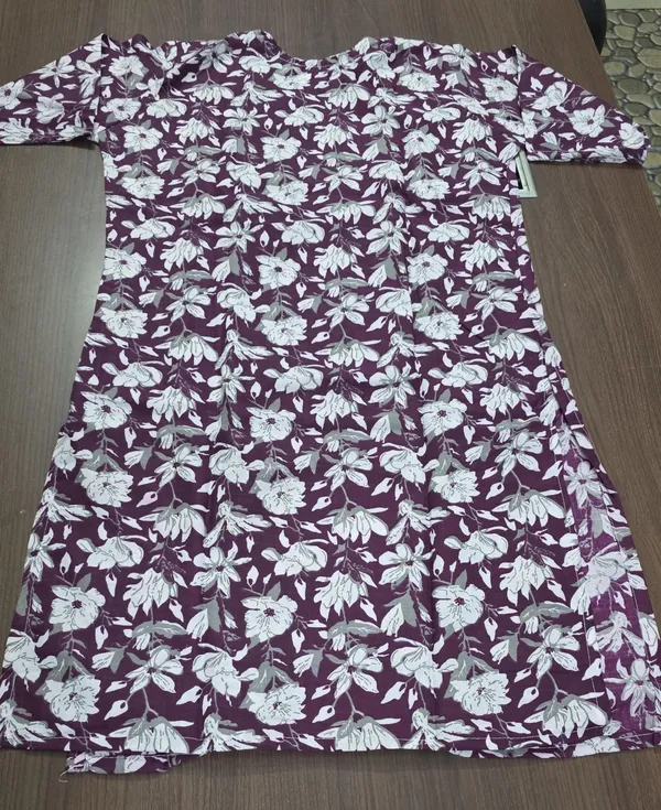 Maroon_Floral_Straight_Kurta_Pant_set_for_Women_&_Girls