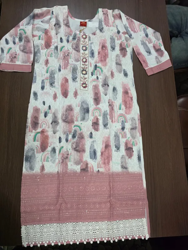 Multicolor_Embroidered_Kurta_Pnat_Dupatta_set_for_Women_&_Girls