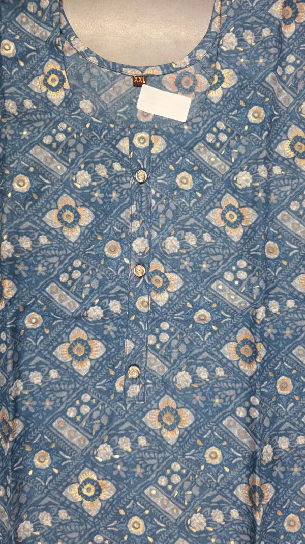 Blue_Printed_Straight_Kurta_Pant_set_for_Women_&_Girls