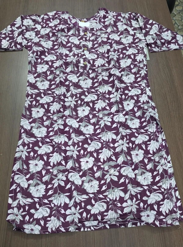 Maroon_Floral_Straight_Kurta_Pant_set_for_Women_&_Girls