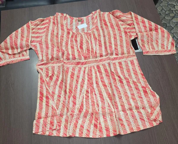 Coral_And_Cream_PrintedCo-ord_set_for_Women_&_Girls