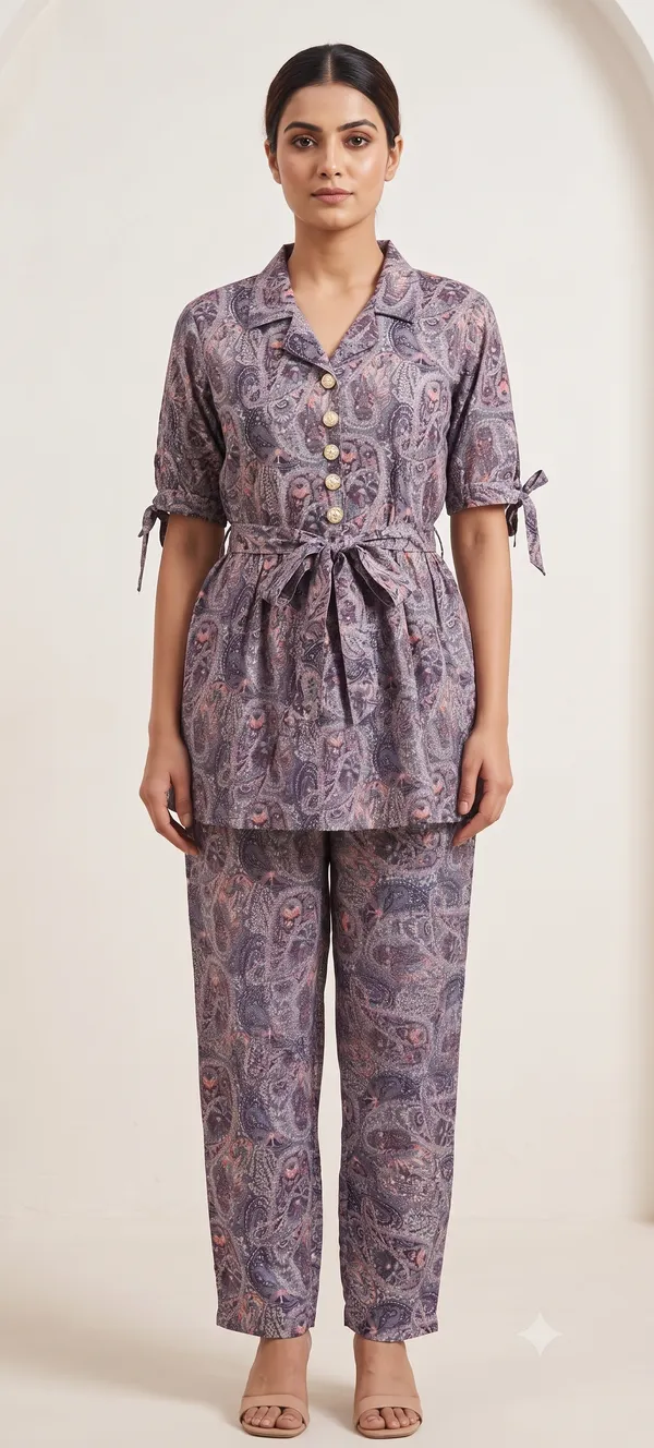 Grey_Paisley_Co-Ord_Set_For_Women_&_Girls