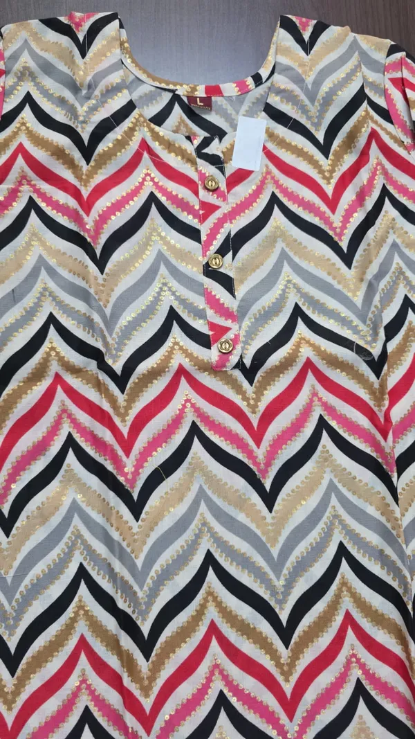 Multicolor_Printed_Kurts_Pant_set_for_Women_&_Girls
